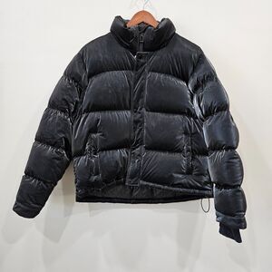 Aritzia Womens TNA Super Puff Shorty Down Puffer Jacket Plus Size 1X Black 700+